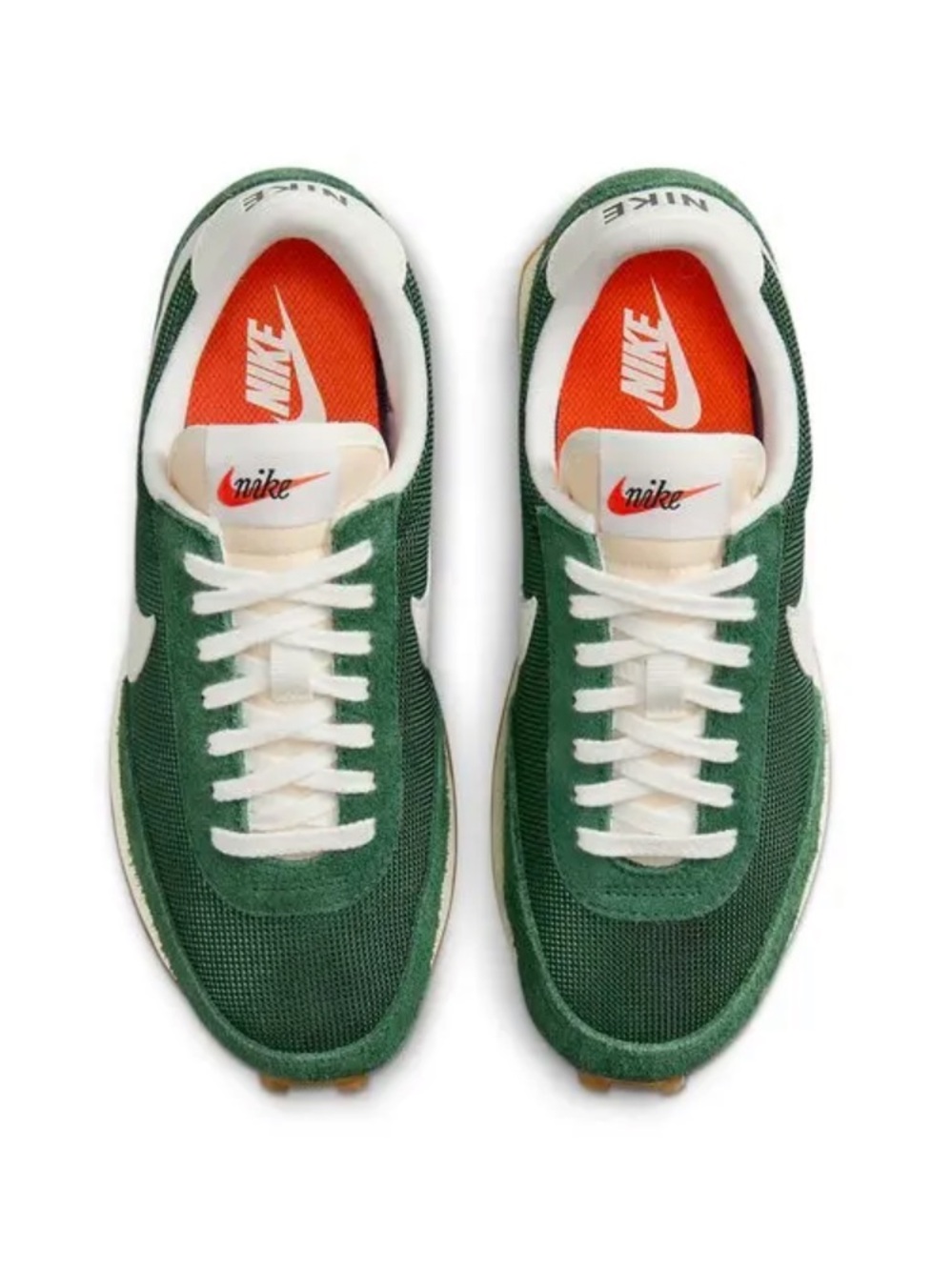 Nike Daybreak Vintage Sneakers - Green/White/Orange